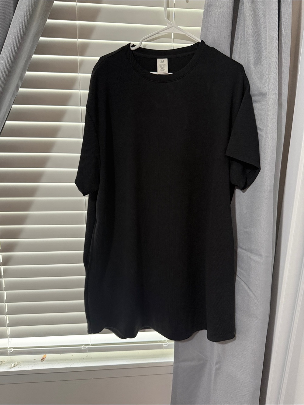 Rib tee dress